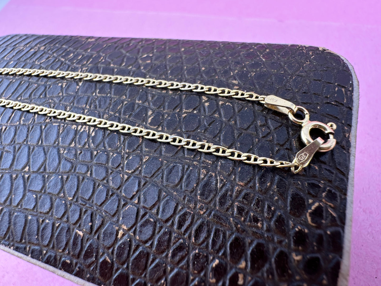 9ct Yellow Gold Mini Mariner bracelet