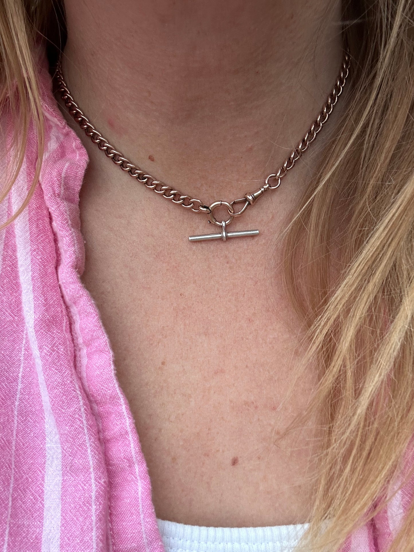 Sterling Silver T-Bar