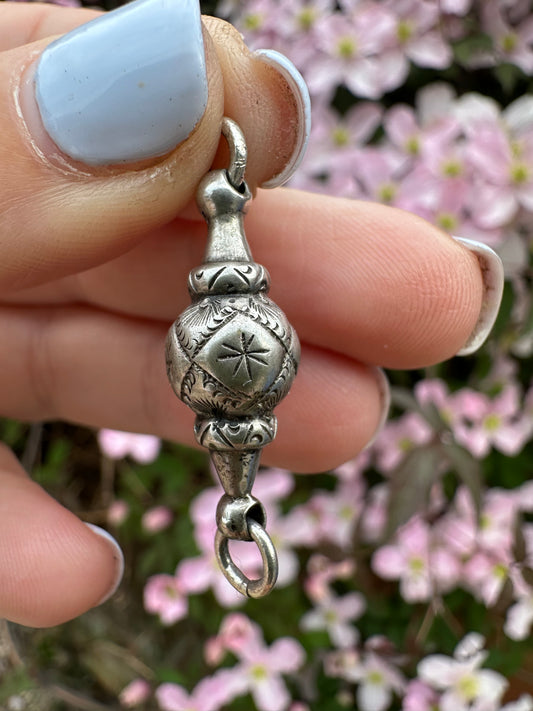 Sterling silver Orb Extender- no clasps