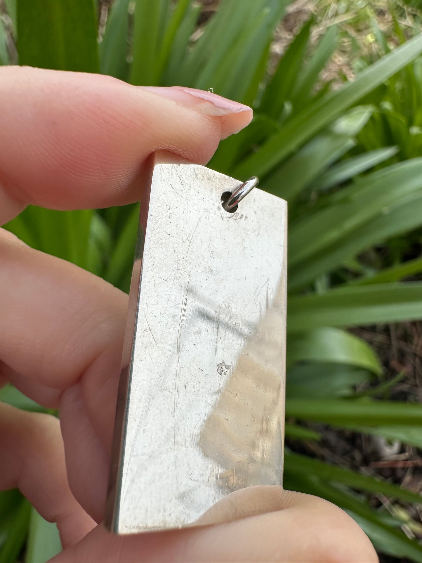 Silver Ingot Pendant, Queen Elizabeth II Silver Jubilee, 1977