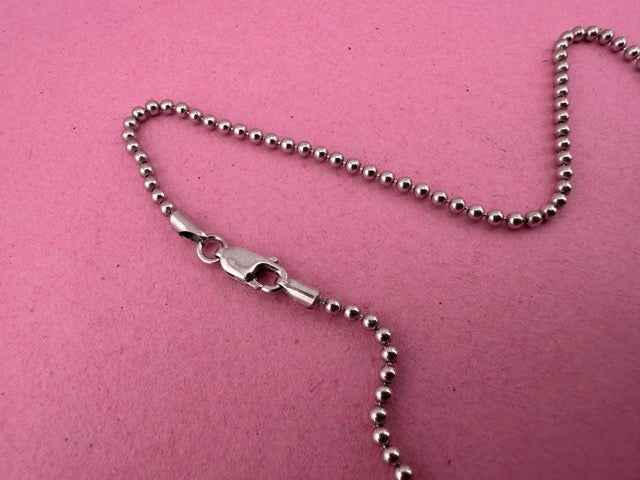 Sterling Silver ball chain