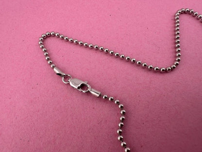 Sterling Silver ball chain