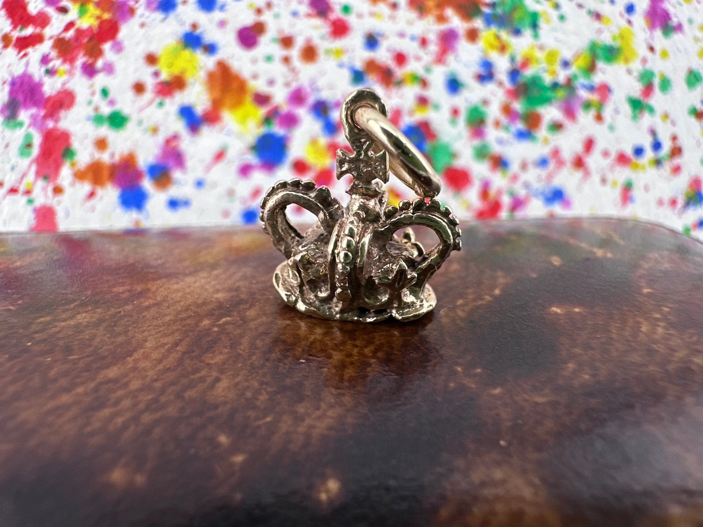 9ct Gold Crown Charm