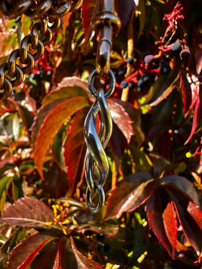 Sterling Silver twist extender- no clasps