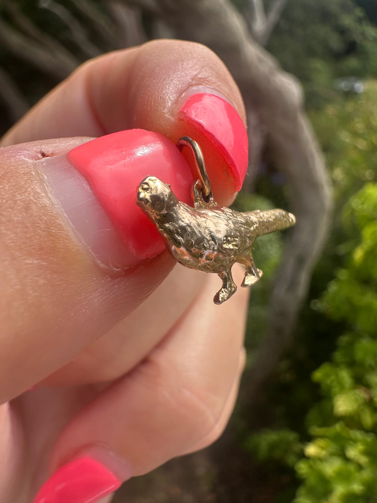 9ct Gold Pheasant charm