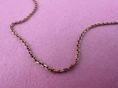 Vintage 9ct Gold Mini biker chain