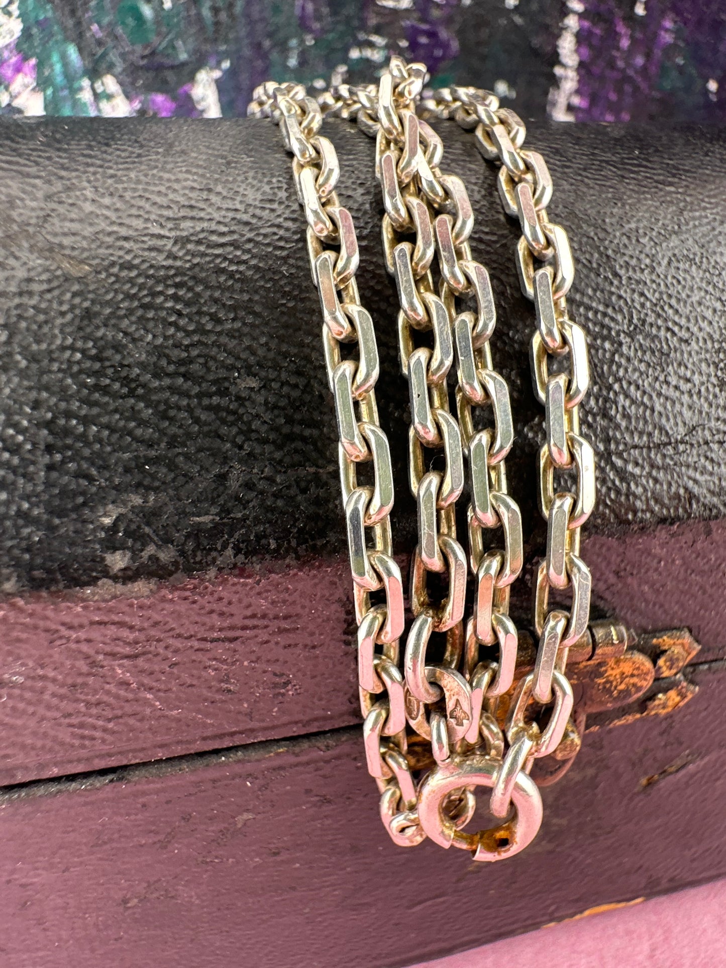 Balestra Sterling Silver Biker chain