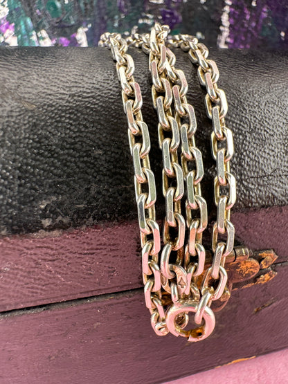 Balestra Sterling Silver Biker chain