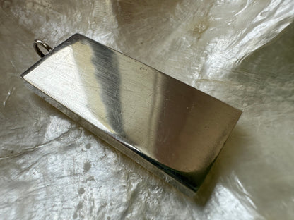 Silver Ingot Pendant- Queen Elizabeth II Silver Jubilee 1977