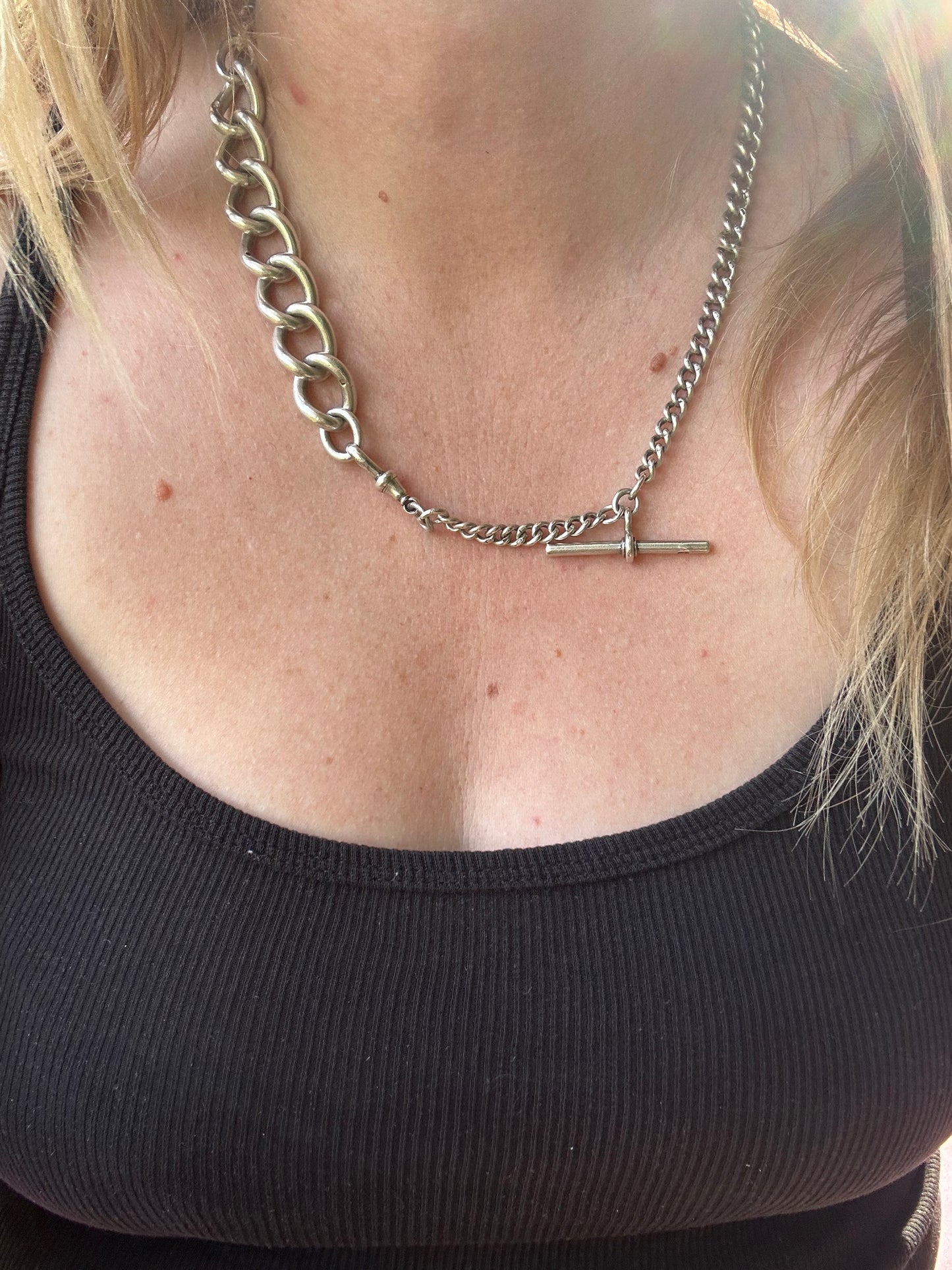 Sterling XL chunky extender- no clasps
