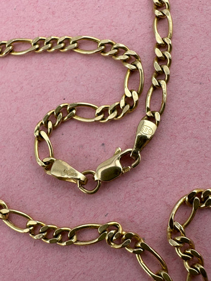Vintage 14ct Figaro Chain