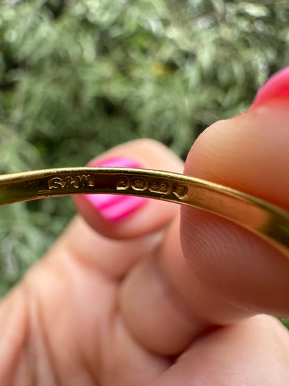 Vintage 22ct Gold thin Band