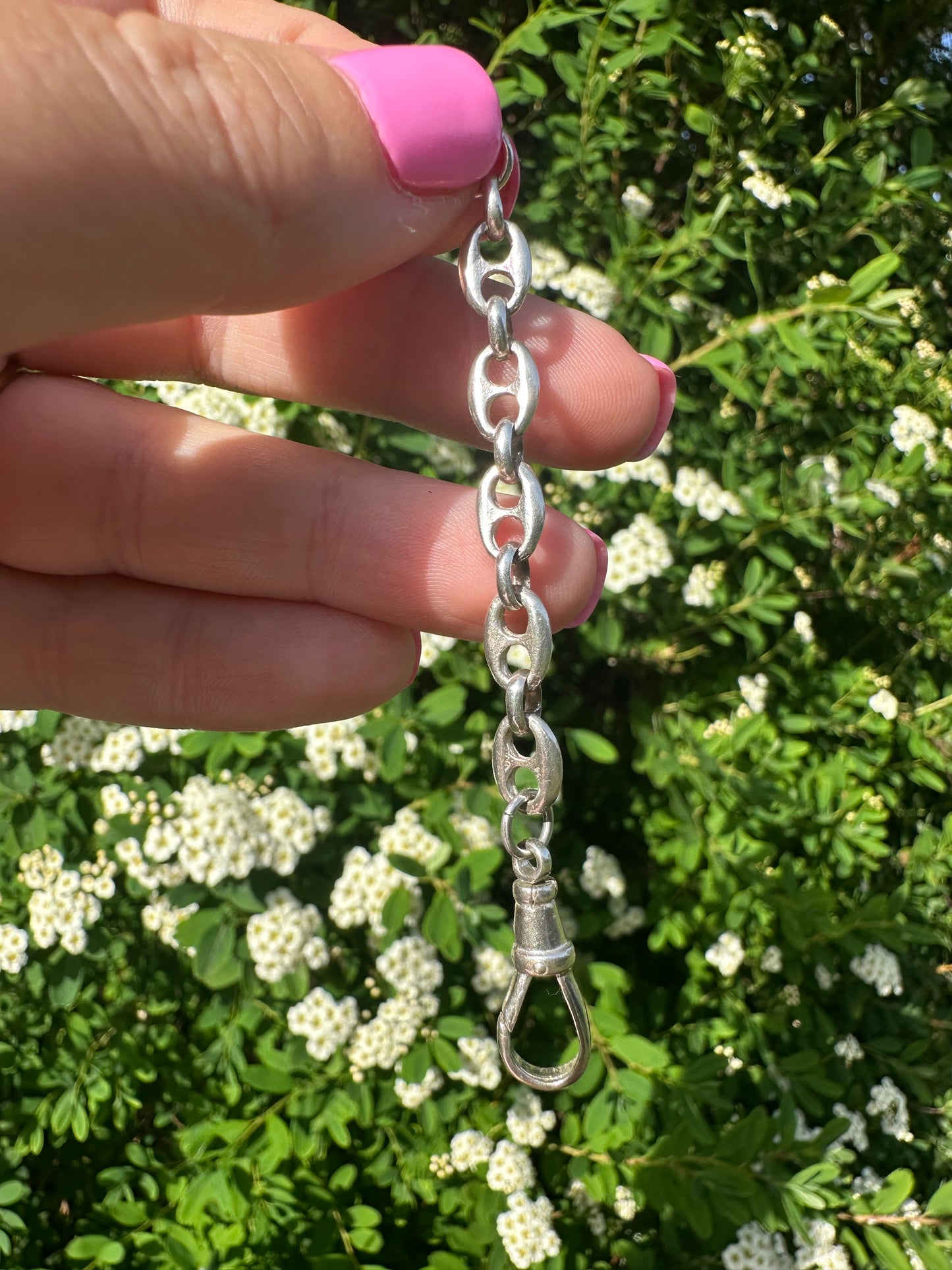 Sterling silver mariner extender
