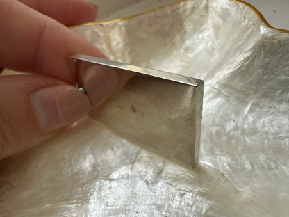 Silver Ingot Pendant, Queen Elizabeth II Silver Jubilee, 1977