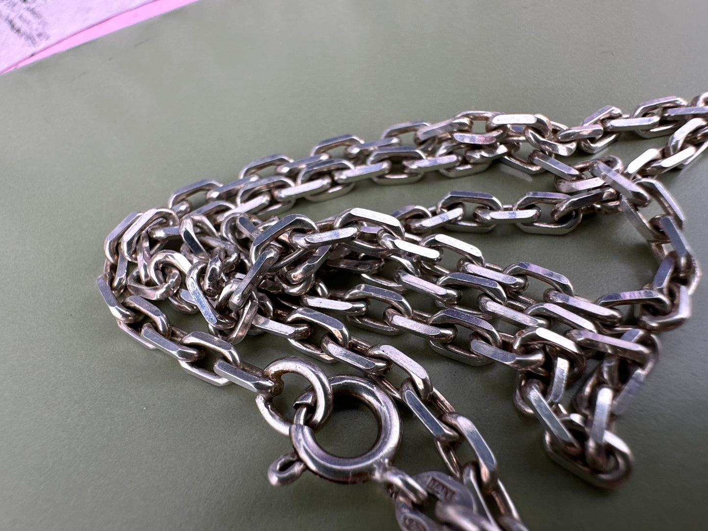 Balestra Sterling Silver Biker chain