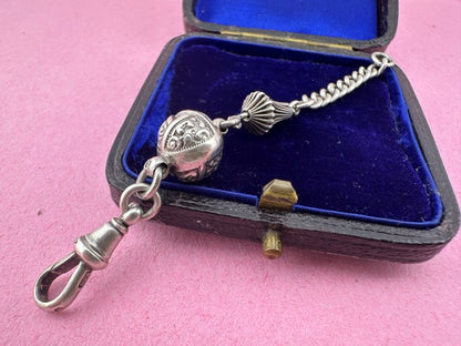 Sterling silver Curb and ball extender