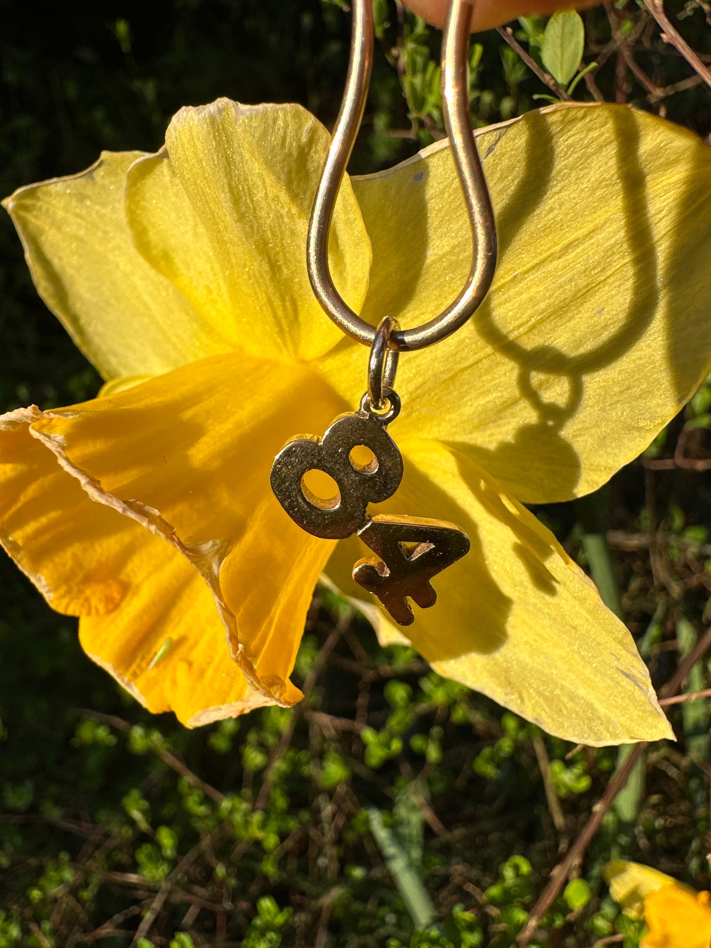 9ct Gold 84 charm