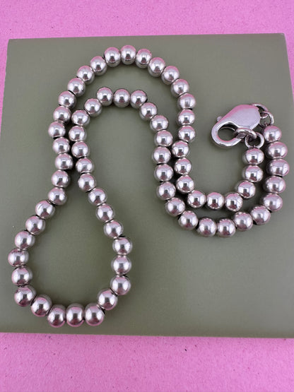 Sterling Silver Ball Chain