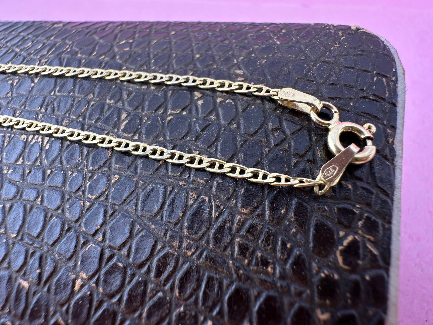 9ct Yellow Gold Mini Mariner bracelet