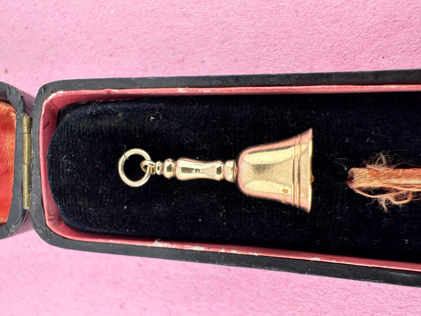 Vintage 9ct Bell Charm, it jingles!