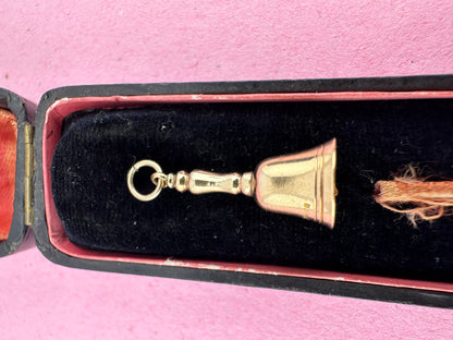 Vintage 9ct Bell Charm, it jingles!