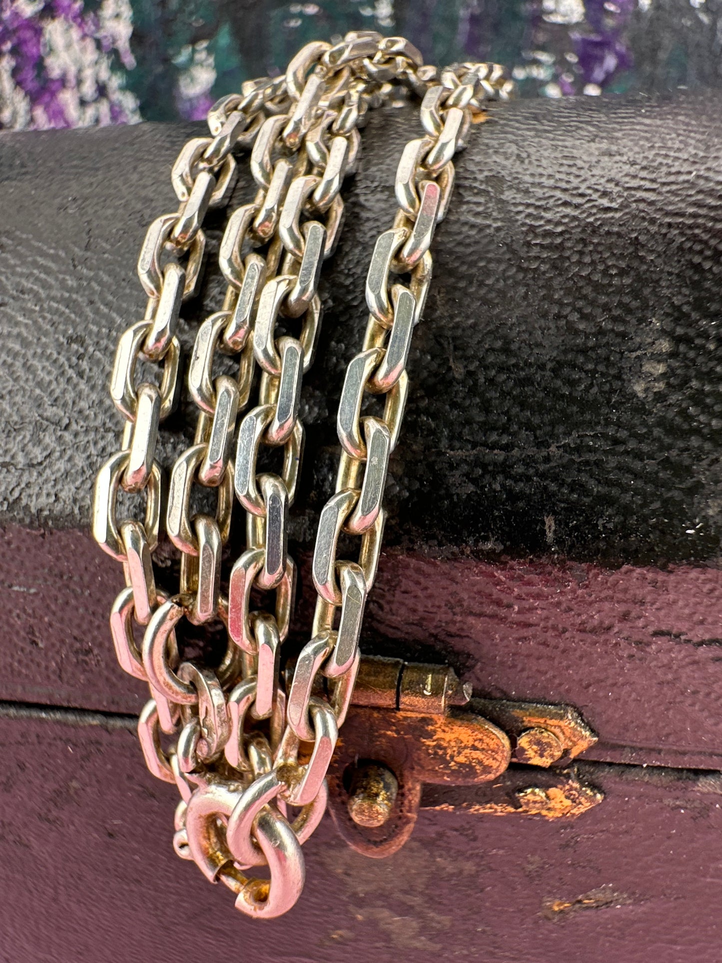 Balestra Sterling Silver Biker chain