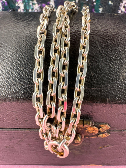 Balestra Sterling Silver Biker chain