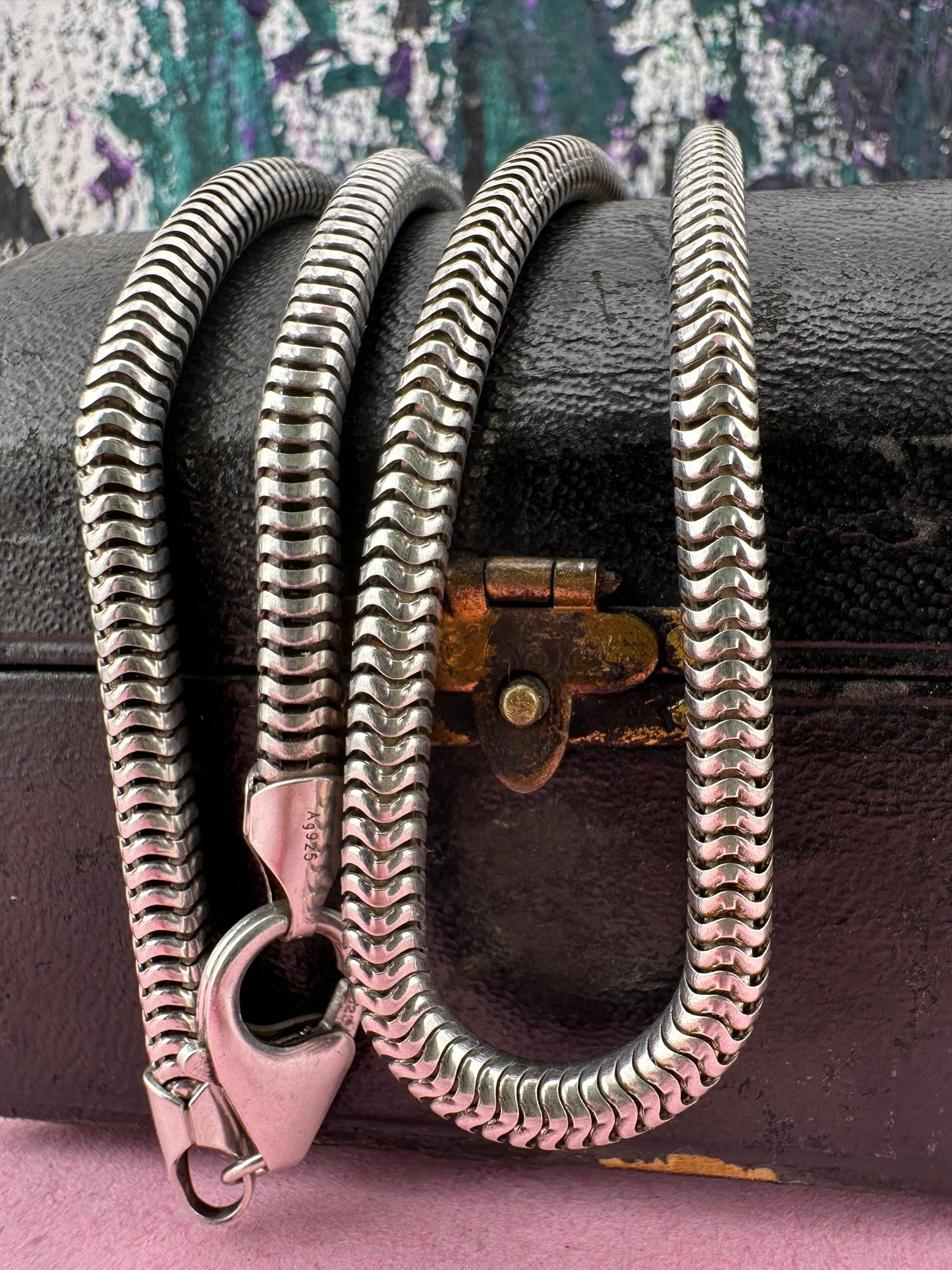 Sterling Silver Chunky Snake chain