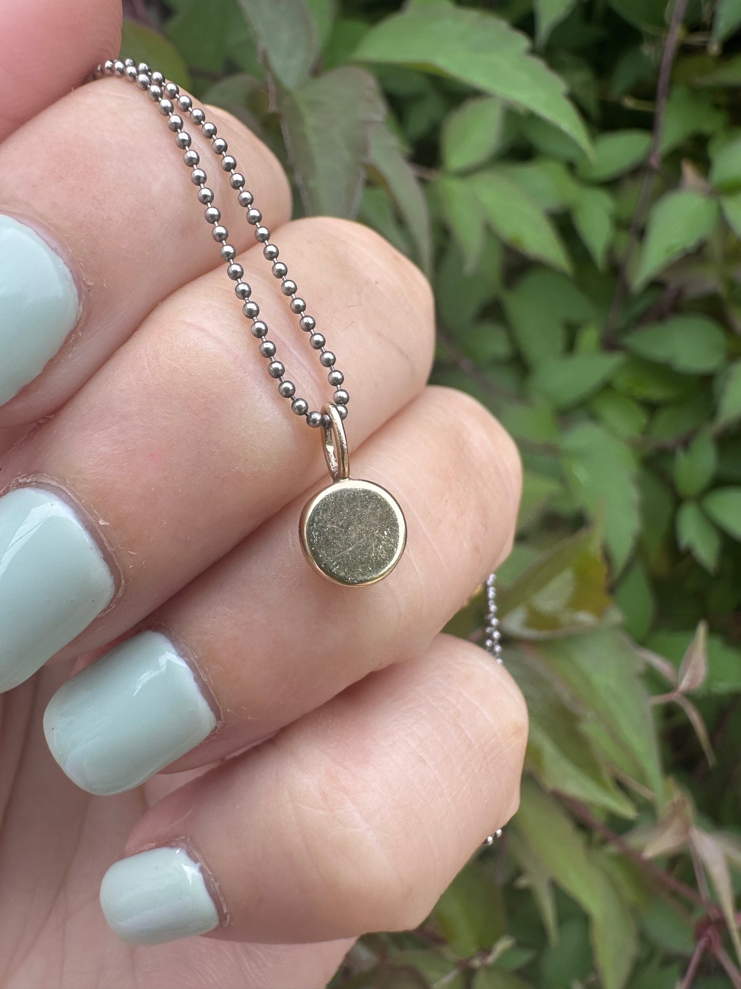 9ct Opal pendant