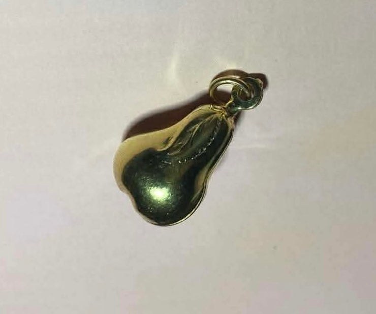9ct Gold Pear charm