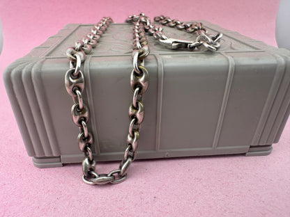950 Silver Puffy Mariner Chain