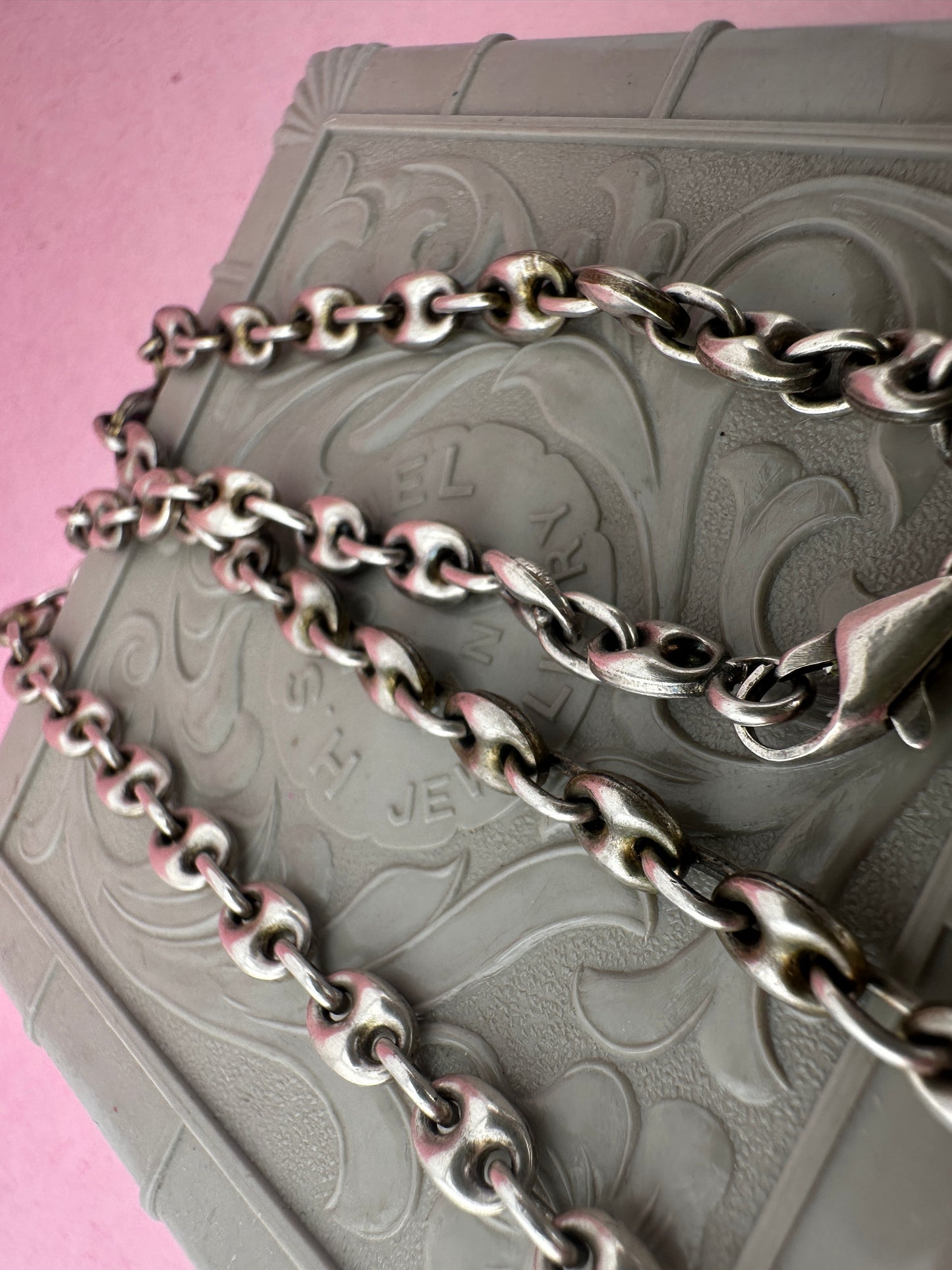 950 Silver Puffy Mariner Chain