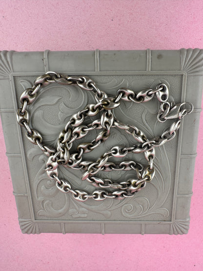 950 Silver Puffy Mariner Chain