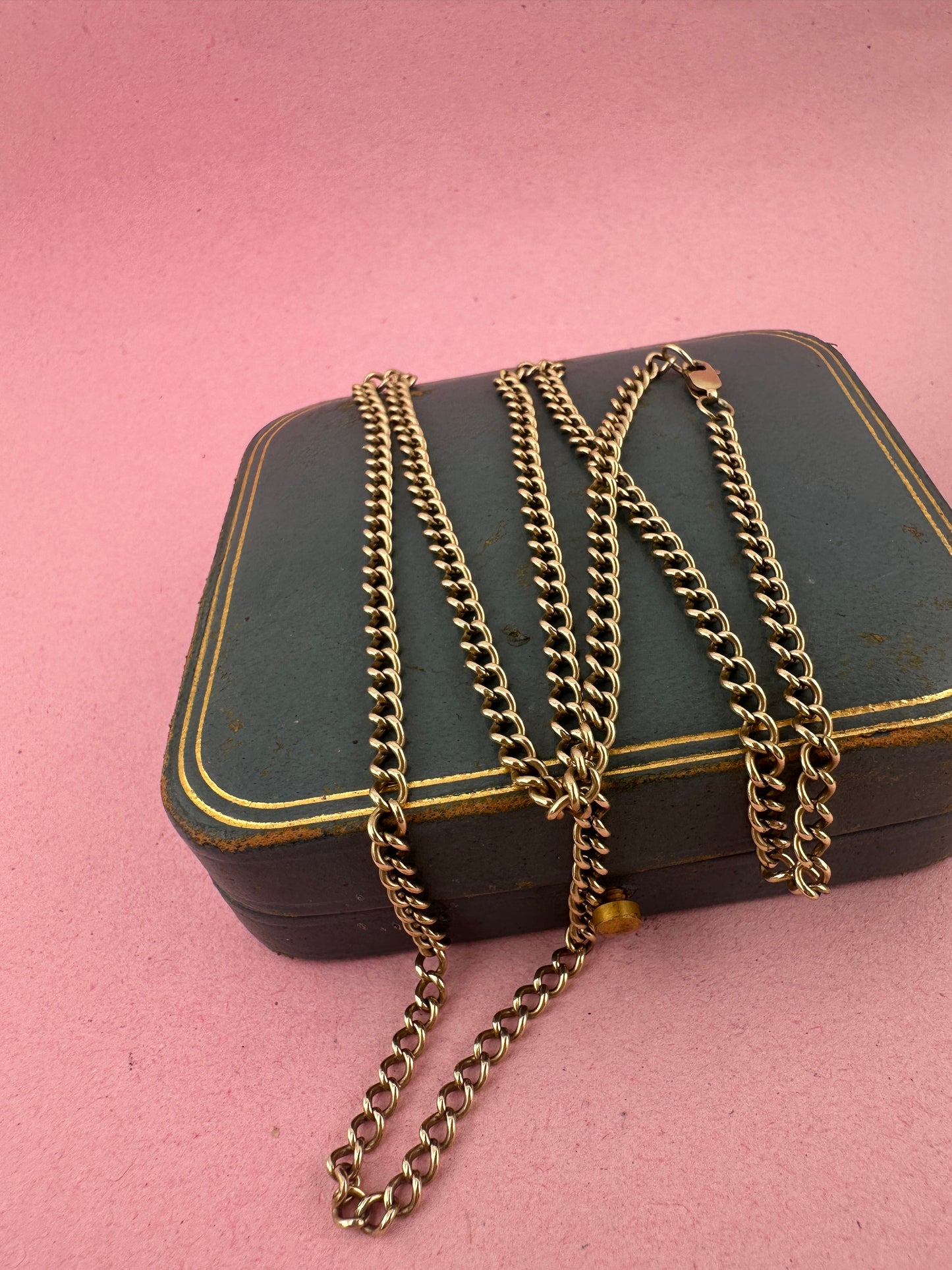 Vintage 9ct Gold Curb chain