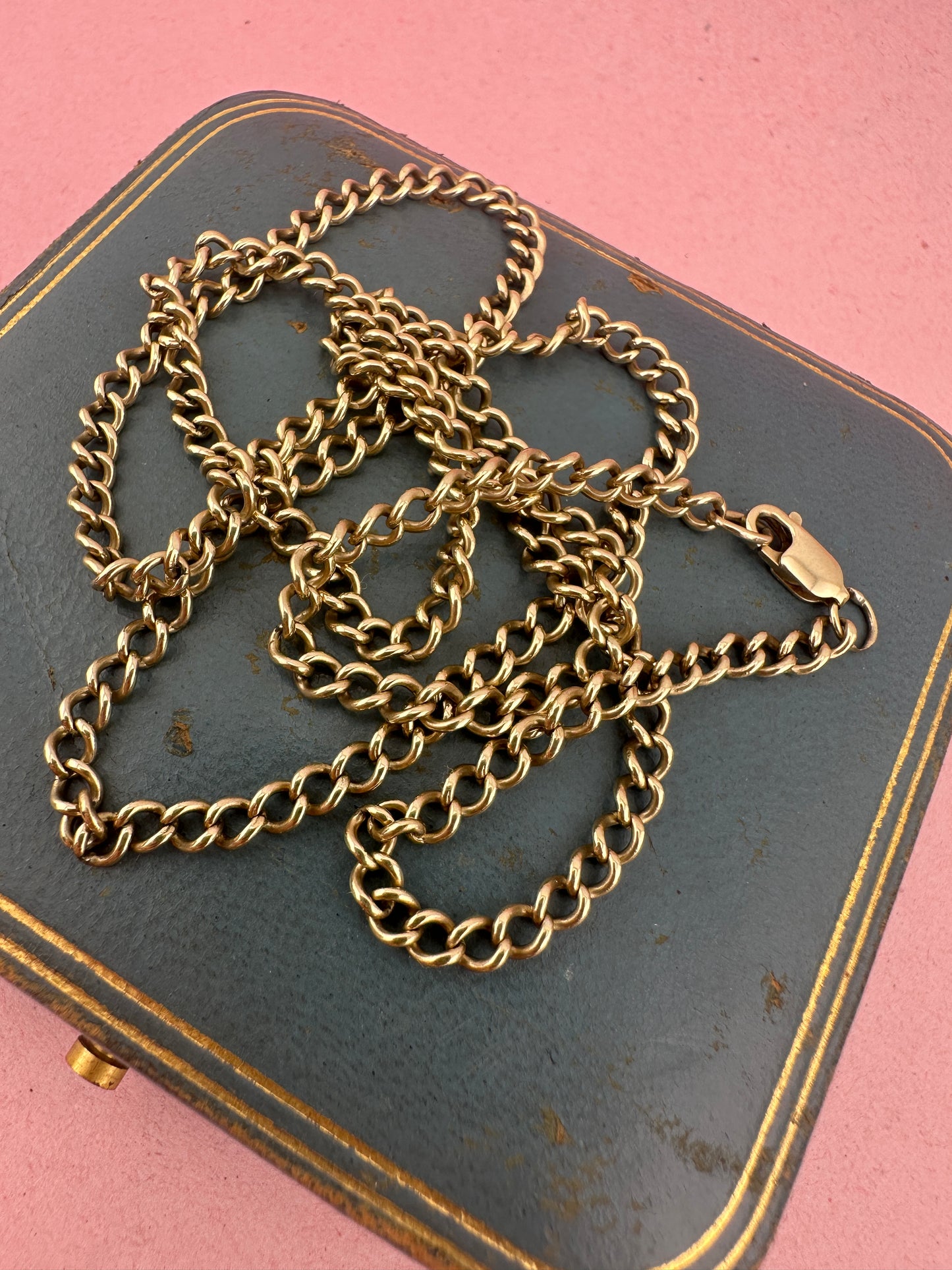 Vintage 9ct Gold Curb chain