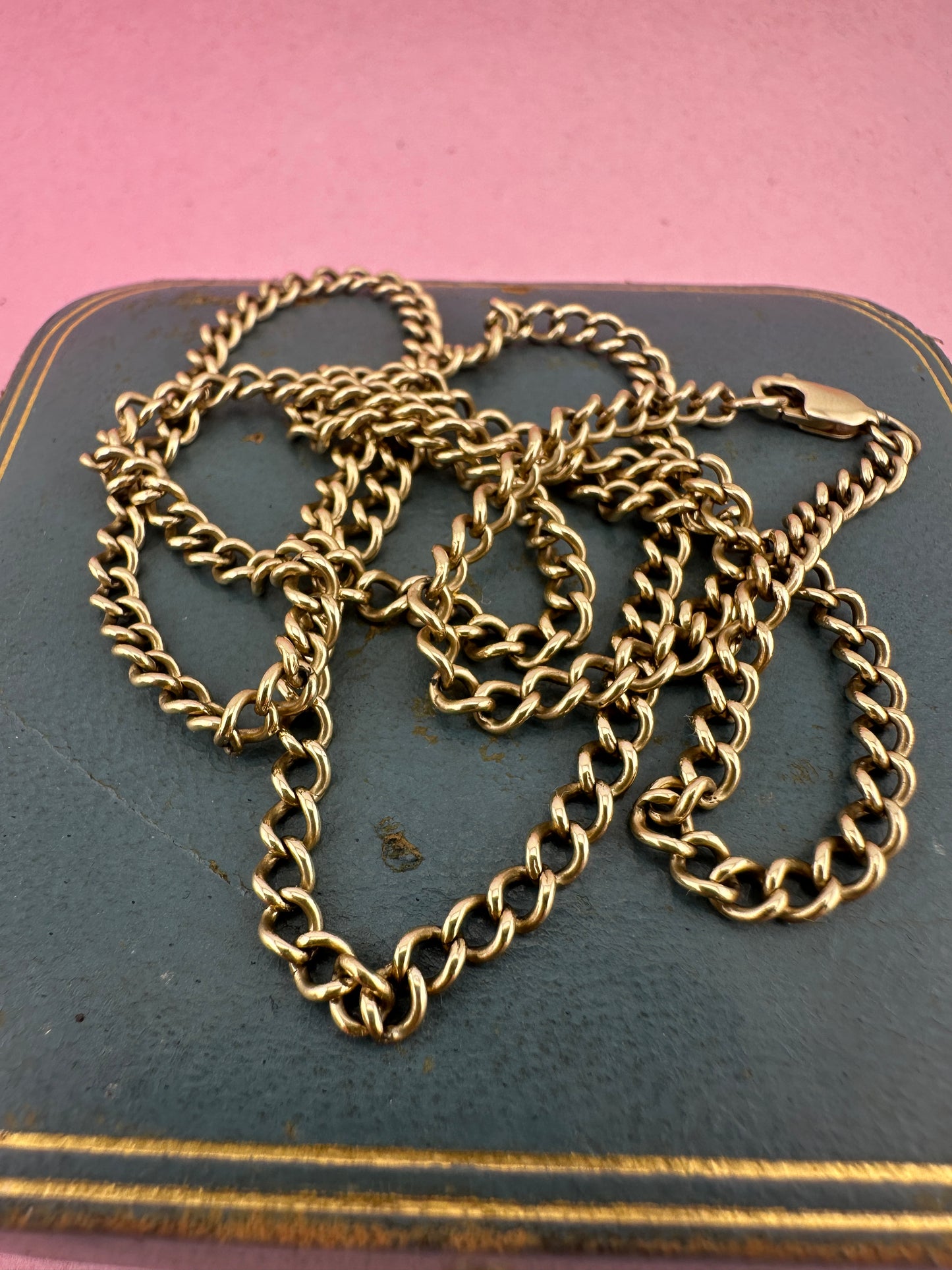 Vintage 9ct Gold Curb chain