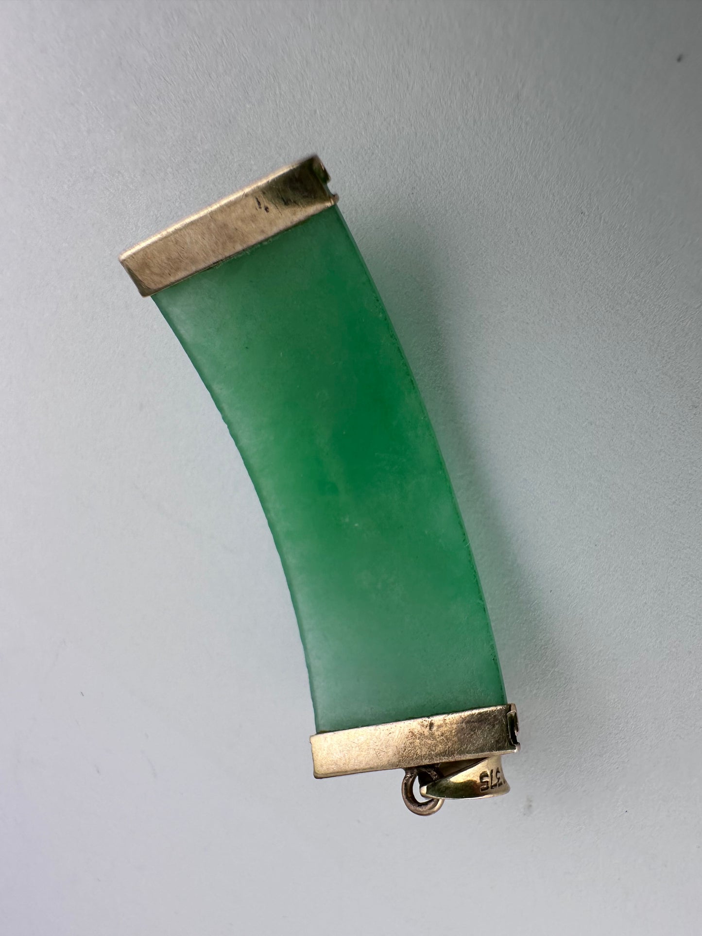 9ct Chinese Jade Pendant