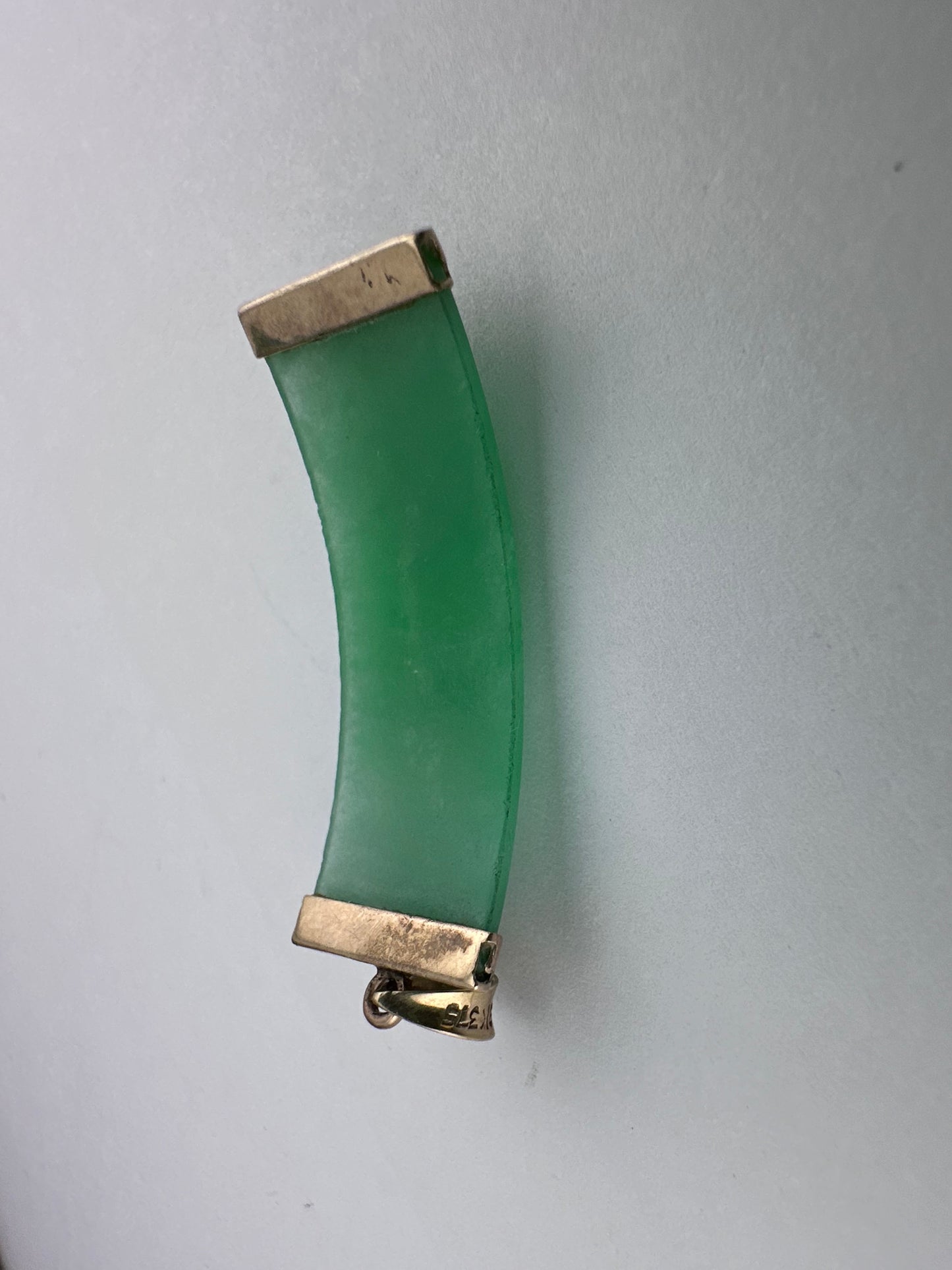 9ct Chinese Jade Pendant
