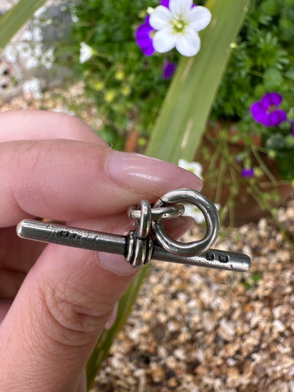 Antique Sterling Silver T-Bar