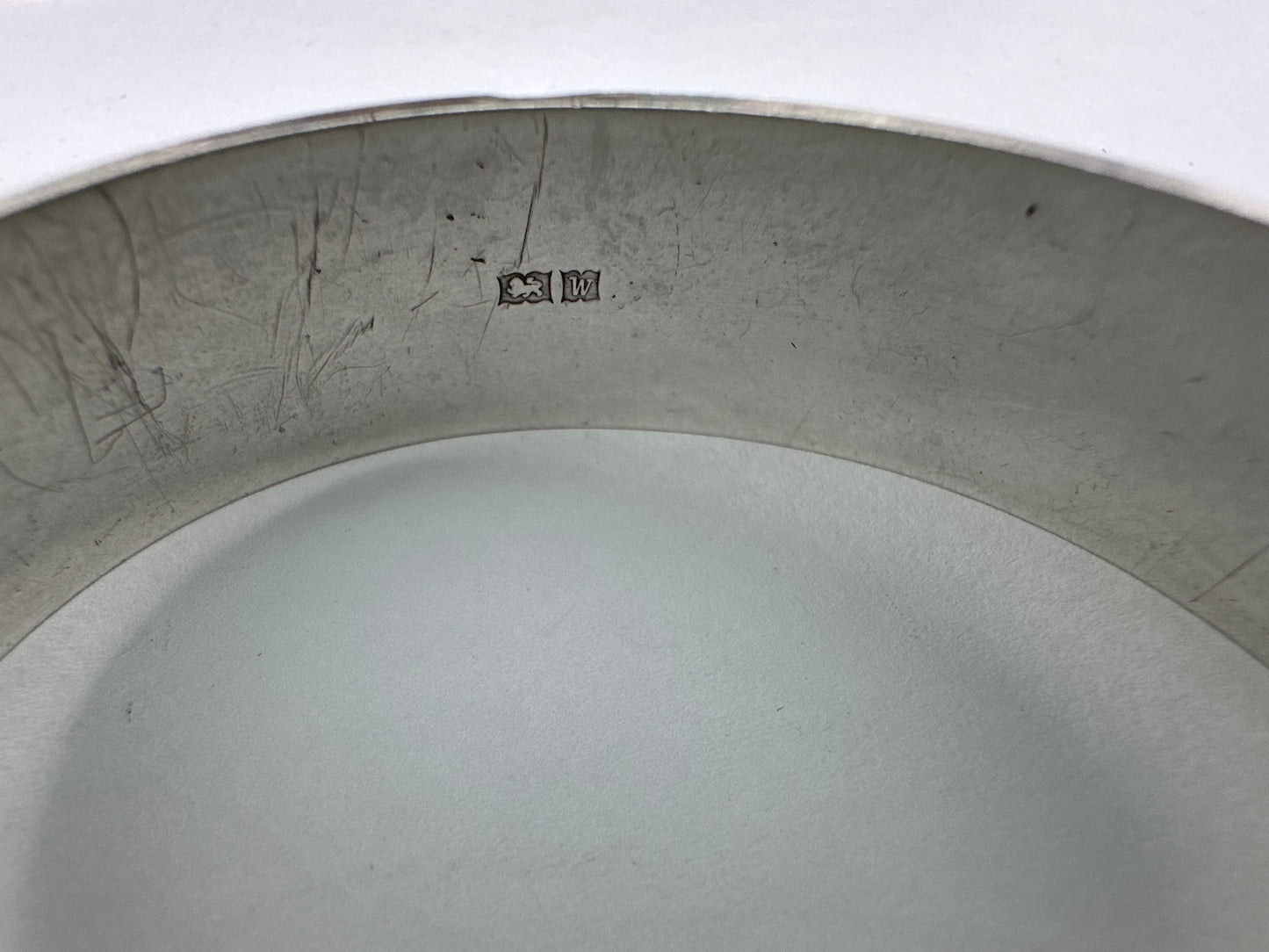 Sterling Silver 1970s hinged Bangle