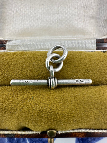 Antique Sterling Silver T-Bar
