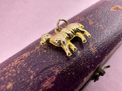 9ct Gold Sheep Charm