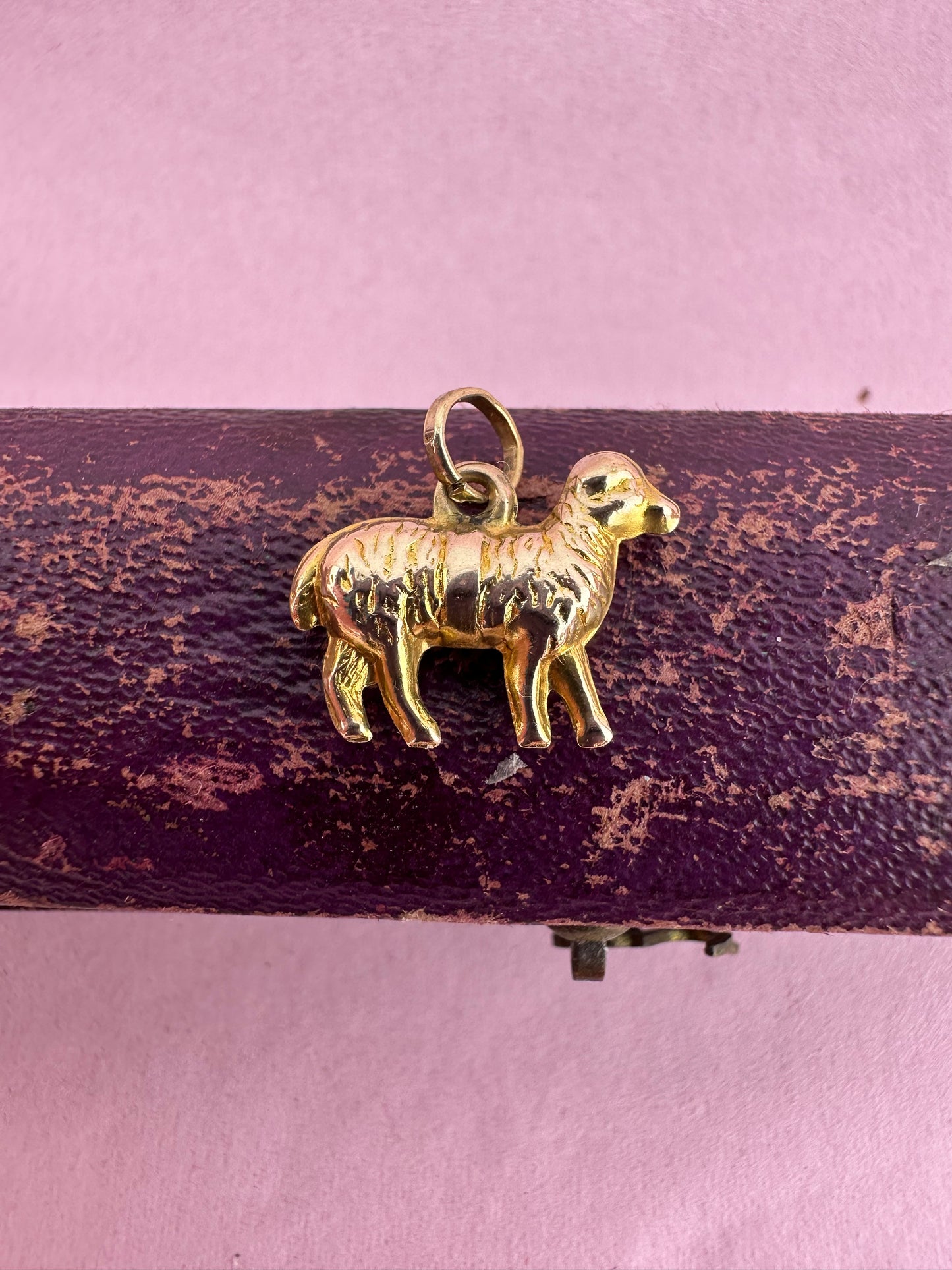 9ct Gold Sheep Charm