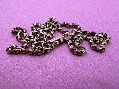 Antique 9ct Gold Tulip chain, 19.5inches, 6.31g