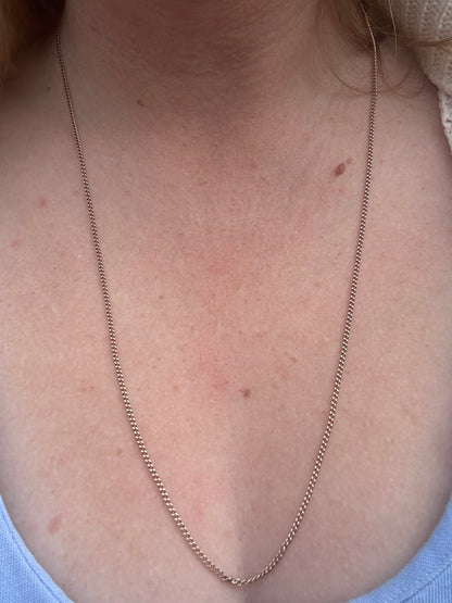 Vintage 9ct Gold Baby Curb chain