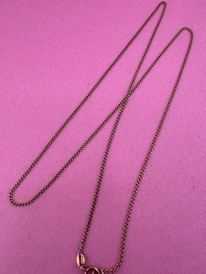 Vintage 9ct Gold Baby Curb chain