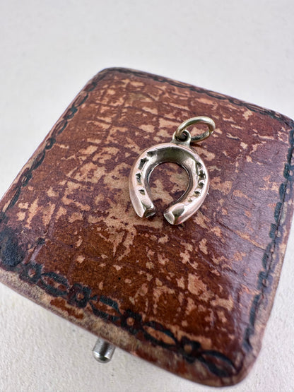Vintage 9ct Gold Horse Shoe Charm