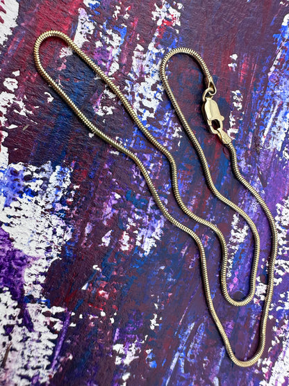 14ct Snake Chain
