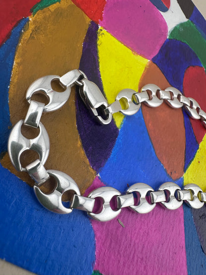 Vintage Sterling silver Mariner chain