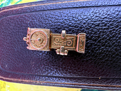 Vintage 9ct Gold ‘Hickory Dickory Dock’ Clock charm